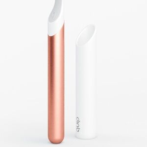 Quip Copper Metal Adult Electric Toothbrush BODY AND CASE ONLY (NO BRISTLES)